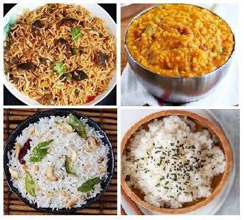 4 Most Popular Rice Recipes from South India