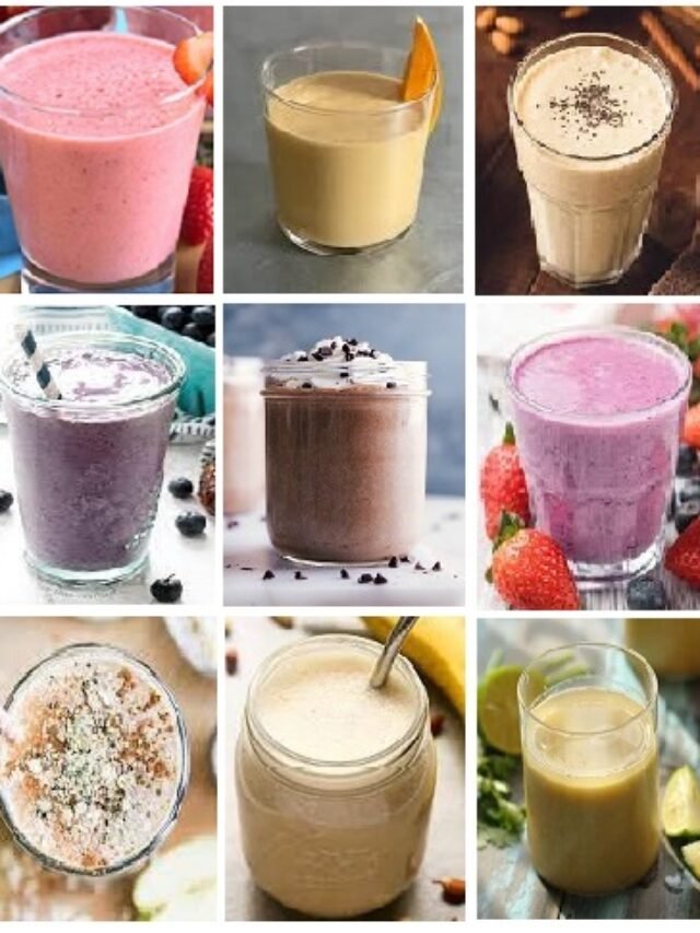 9 Healthy & Delicious 5-Minute Recipes for DIY Protein Shakes