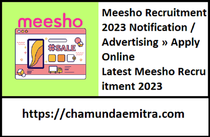 Meesho Recruitment 2023