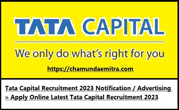 Tata Capital Recruitment 2023