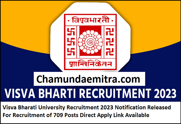 Visva Bharati University Recruitment 2023