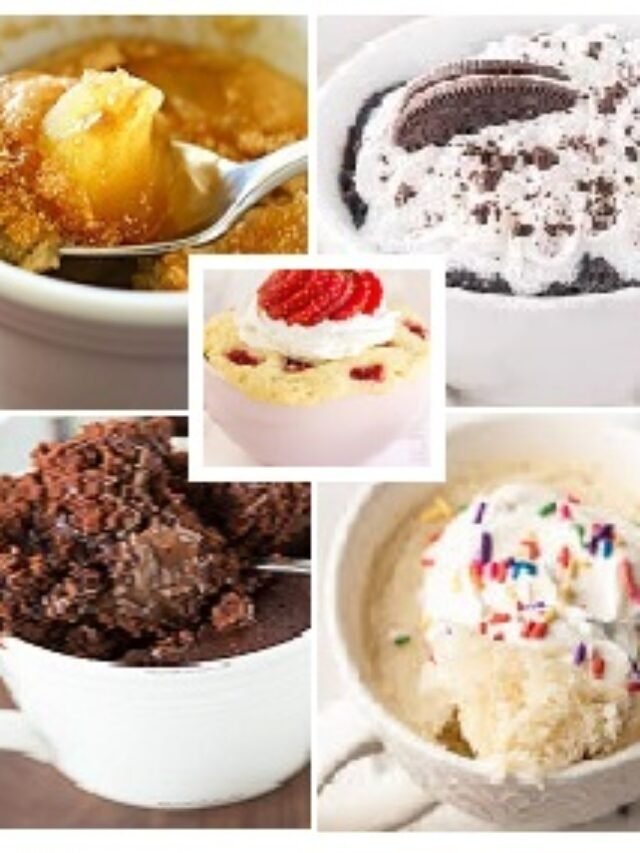 5 Quick And Easy Different Types Of Mug Cake Recipes