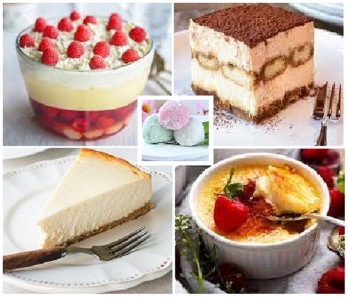 5 Desserts Recipes