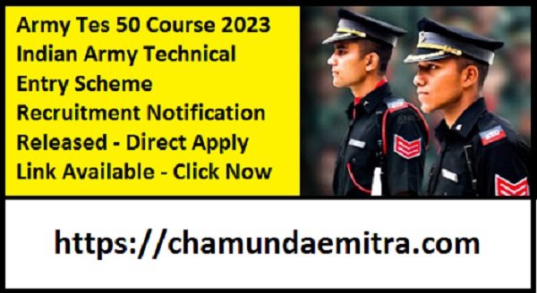 Army Tes 50 Course 2023