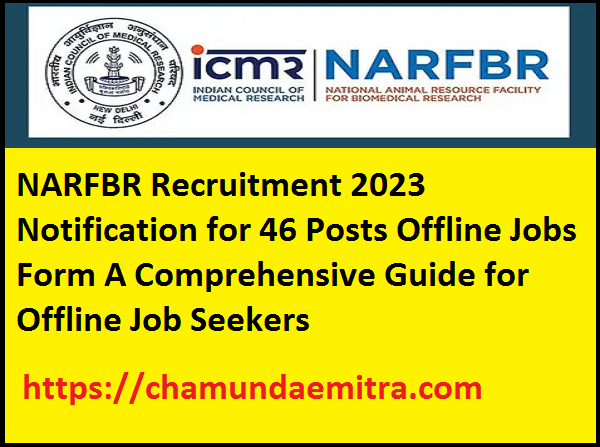 NARFBR Recruitment 2023 Notification