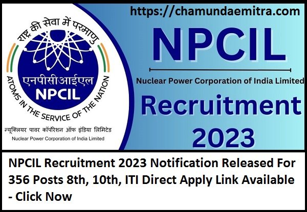 NPCIL Recruitment 2023 Notification