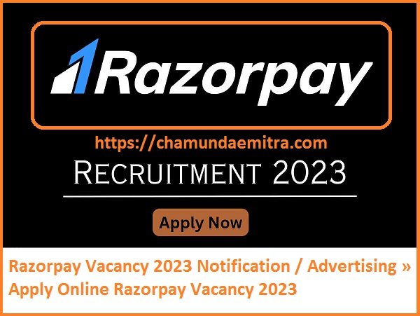 Razorpay Vacancy 2023