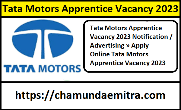 Tata Motors Apprentice Vacancy 2023 