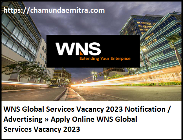 WNS Global Services Vacancy 2023