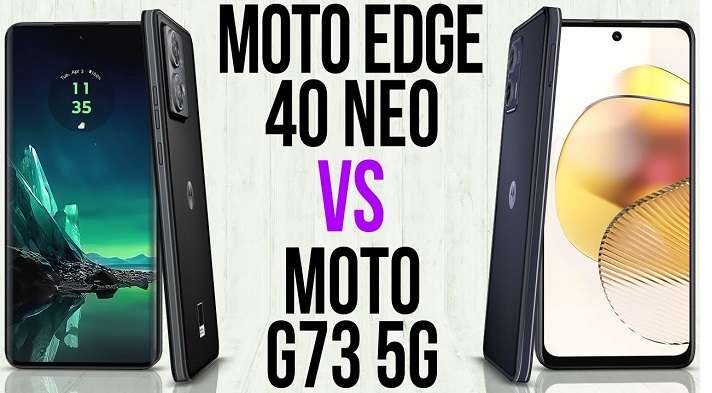 Motorola Edge 40 vs Motorola Moto G73