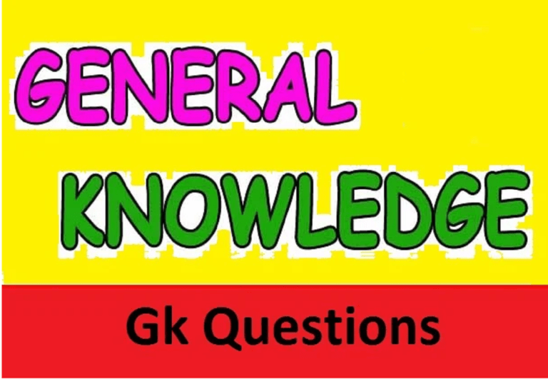 GK Questions and Answers