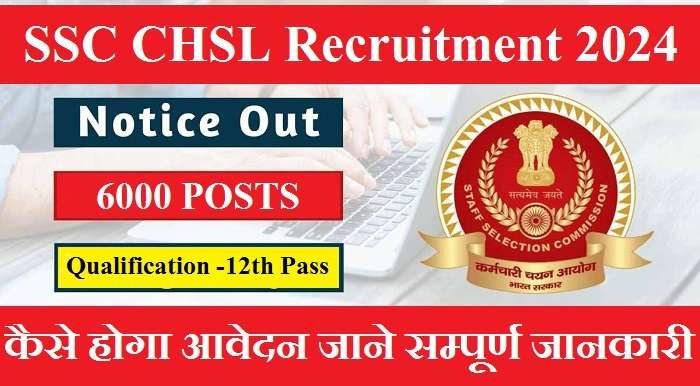 SSC CHSL Recruitment 2024