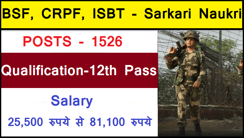 12th Pass Sarkari Naukri