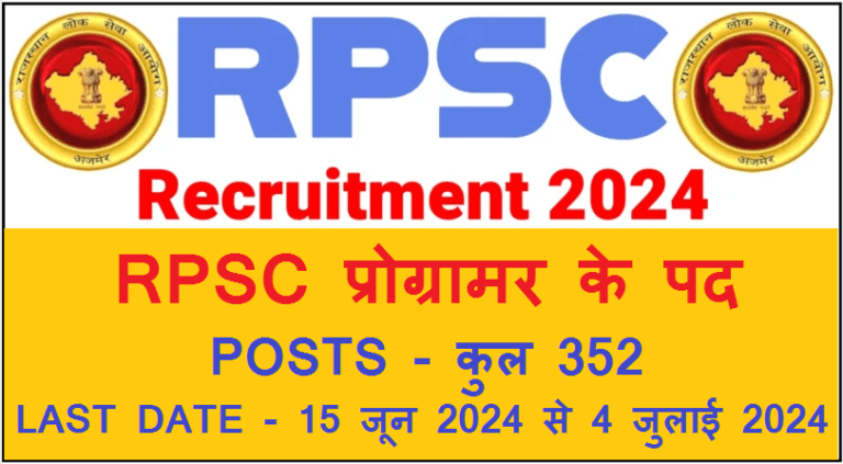 RPSC Jobs 2024