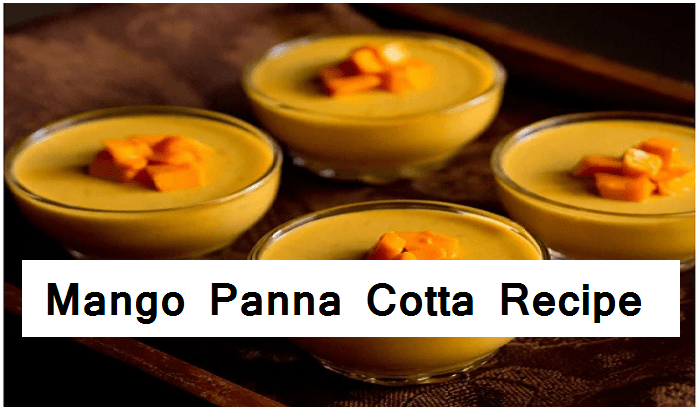 Mango Panna Cotta Recipe