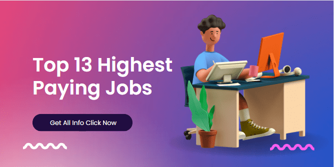 Top 13 Highest Paying Jobs