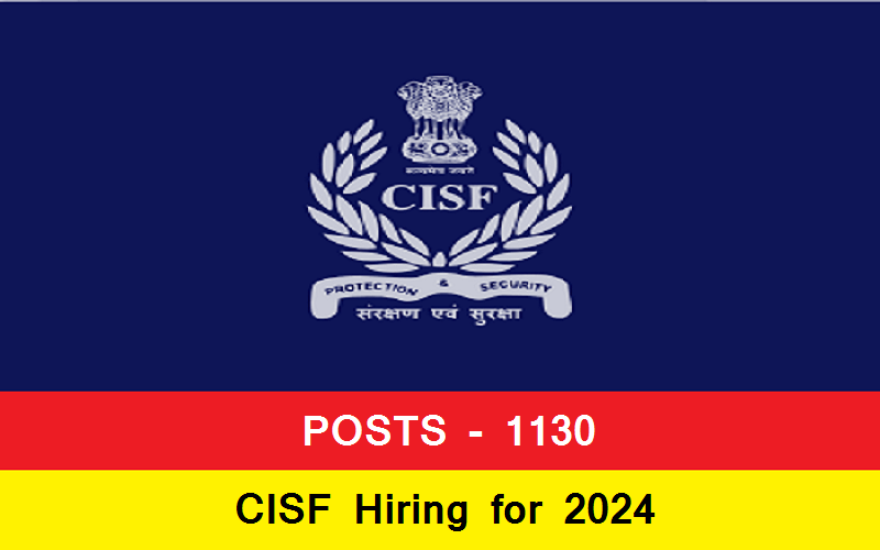 CISF Hiring for 2024