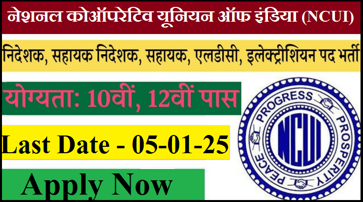 NCUI Vacancy 2024: नेशनल कोऑपरेटिव यूनियन में नौकरी पाने का मौका, सैलरी 2 लाख से ऊपर